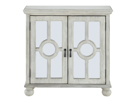 Poppy Antique White Accent Chest - Ornate Home