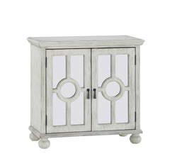 Poppy Antique White Accent Chest - Ornate Home