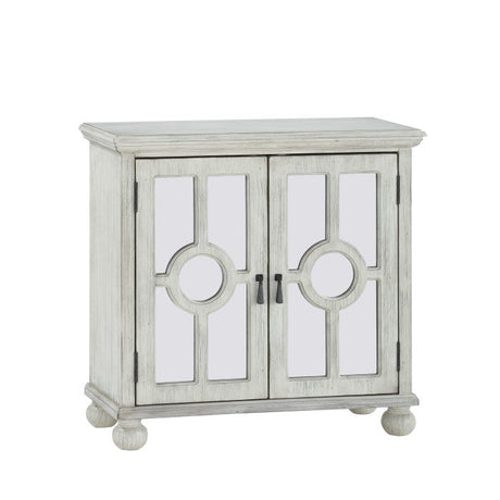 Poppy Antique White Accent Chest - Ornate Home