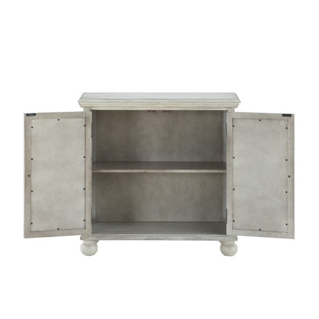 Poppy Antique White Accent Chest - Ornate Home