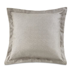 Port Orleans Grey 26" Euro Sham - Ornate Home