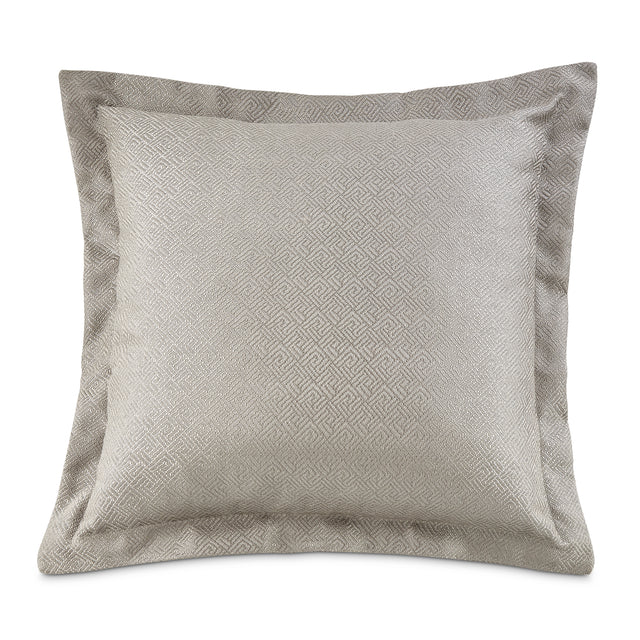 Port Orleans Grey 26" Euro Sham - Ornate Home
