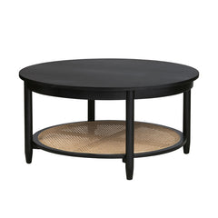 Port Royal Black/Tan Cocktail Table - Ornate Home