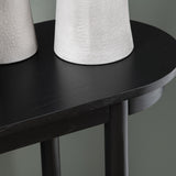 Port Royal Black/Tan Console Table - Ornate Home