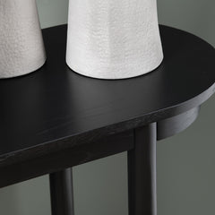 Port Royal Black/Tan Console Table - Ornate Home