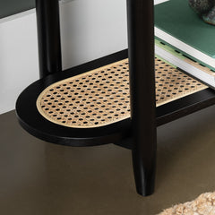Port Royal Black/Tan Console Table - Ornate Home