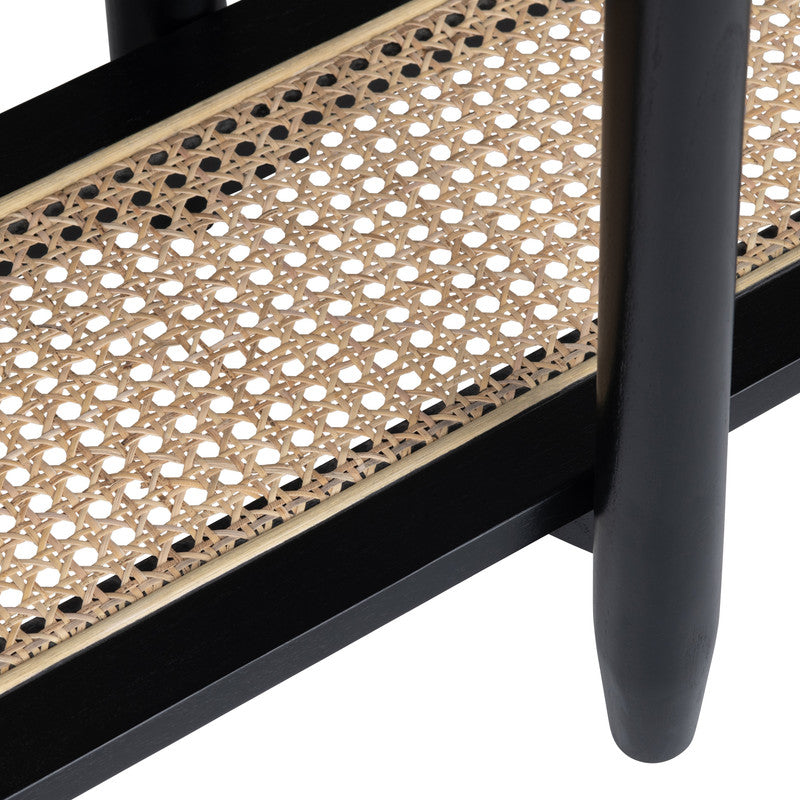Port Royal Black/Tan Console Table - Ornate Home