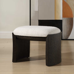 Port Walnut Small Bench - Ornate Home