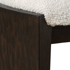Port Walnut Small Bench - Ornate Home