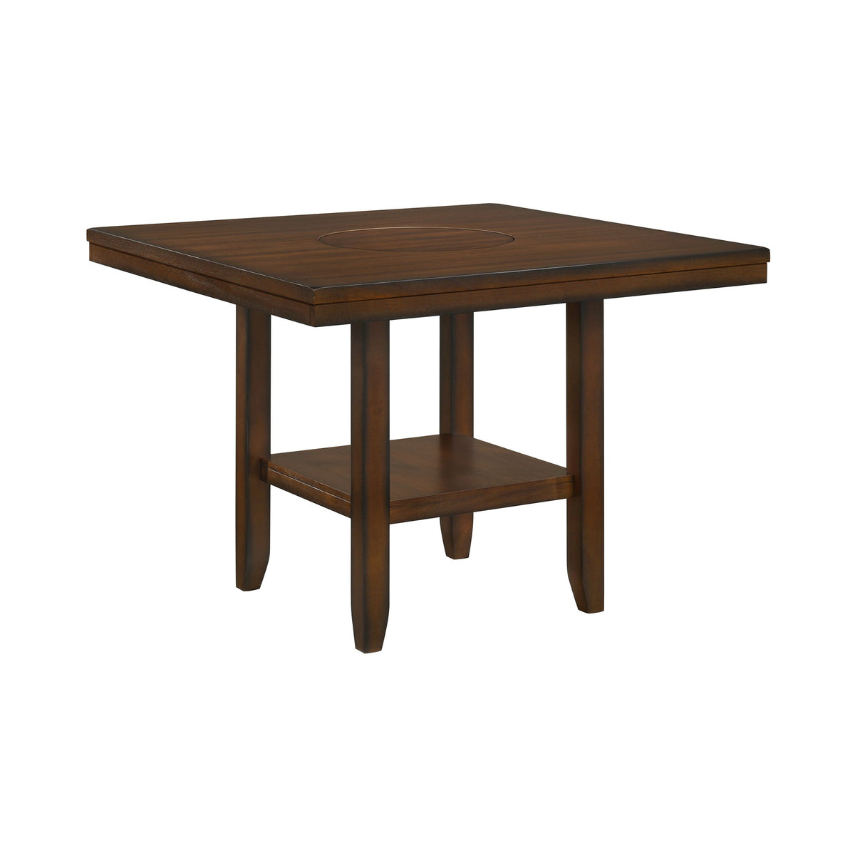 Portage Brown 5-Piece Counter Height Dining Set