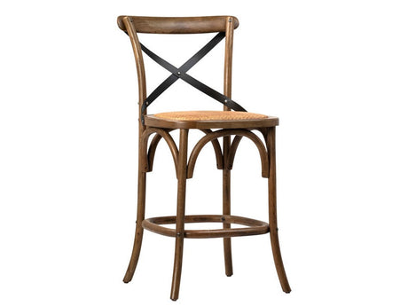 Portebello Brown Counter Stool - Ornate Home