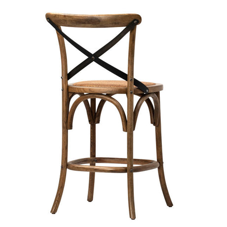 Portebello Brown Counter Stool - Ornate Home