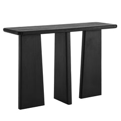 Porter Black 45" Wood Console Table - Ornate Home