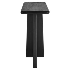Porter Black 45" Wood Console Table - Ornate Home