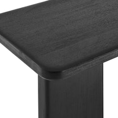 Porter Black 45" Wood Console Table - Ornate Home