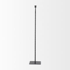 Porter Black Large Iron Candle Holder - Ornate Home
