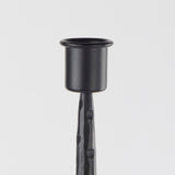 Porter Black Large Iron Candle Holder - Ornate Home