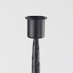 Porter Black Large Iron Candle Holder - Ornate Home