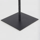 Porter Black Large Iron Candle Holder - Ornate Home