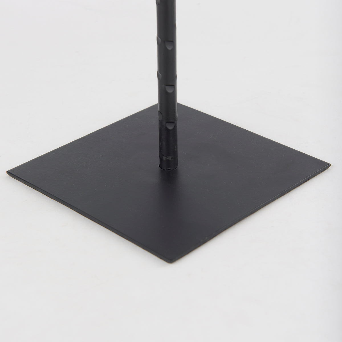 Porter Black Large Iron Candle Holder - Ornate Home