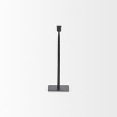 Porter Black Small Iron Candle Holder - Ornate Home