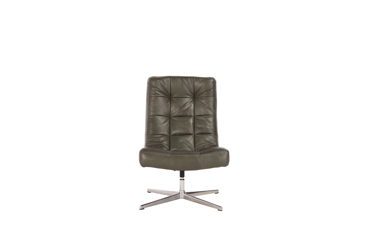 Porter Forest Green Swivel Accent Chair - Ornate Home