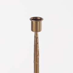 Porter Gold Iron Candle Holder Medium - Ornate Home