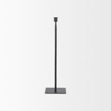 Porter Medium Black Iron Candle Holder - Ornate Home