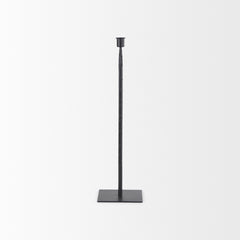 Porter Medium Black Iron Candle Holder - Ornate Home