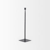 Porter Medium Black Iron Candle Holder - Ornate Home