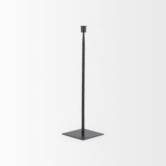 Porter Medium Black Iron Candle Holder - Ornate Home