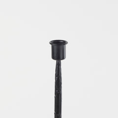 Porter Medium Black Iron Candle Holder - Ornate Home