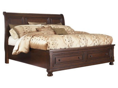 Porter Queen Sleigh Bedroom Set with Dresser and Mirror - Ornate Home