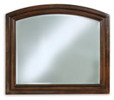 Porter Rustic Brown Bedroom Mirror - Ornate Home