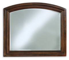 Porter Rustic Brown Bedroom Mirror - Ornate Home