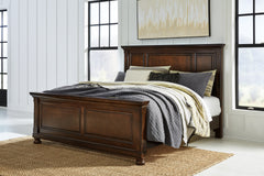Porter Rustic Brown California King Panel Bed - Ornate Home