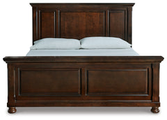 Porter Rustic Brown California King Panel Bed - Ornate Home
