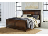 Porter Rustic Brown King Panel Bed (Online Special Price) - Ornate Home