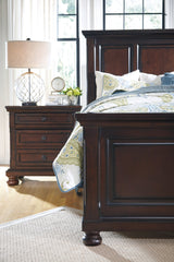 Porter Rustic Brown King Panel Bed (Online Special Price) - Ornate Home
