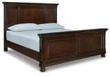 Porter Rustic Brown King Panel Bed (Online Special Price) - Ornate Home