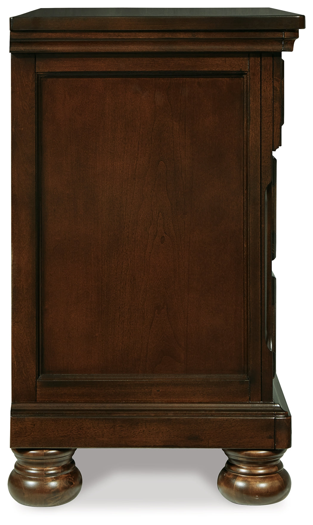 Porter Rustic Brown Queen Panel Bed, Dresser, Mirror and 2 Nightstands (Online Special Price) - Ornate Home