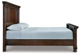 Porter Rustic Brown Queen Panel Bed (Online Special Price) - Ornate Home