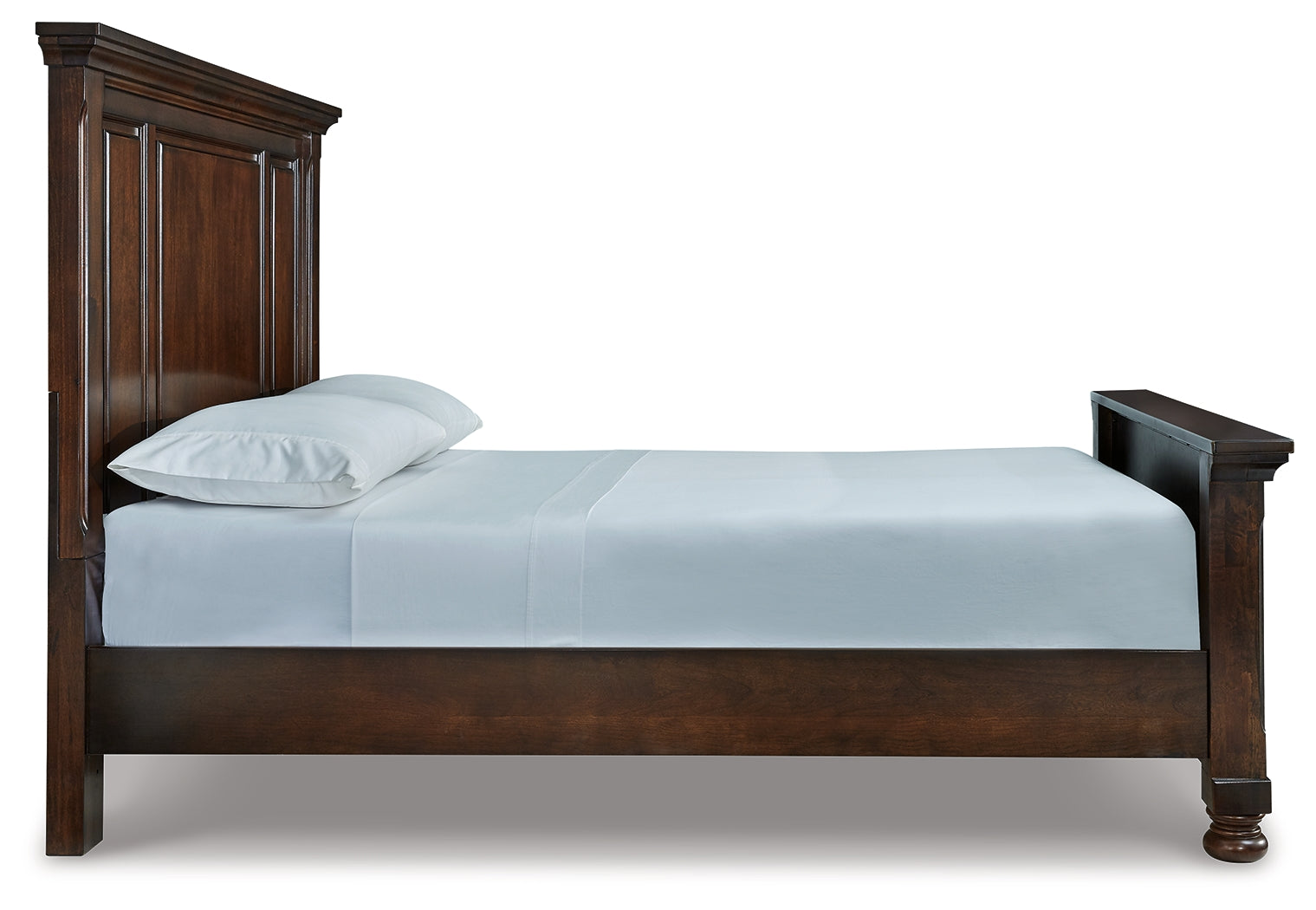 Porter Rustic Brown Queen Panel Bed - Ornate Home