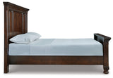 Porter Rustic Brown Queen Panel Bedroom Set with Dresser, Mirror and Nightstand (Online Special Price) - Ornate Home