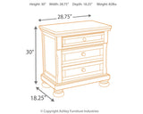 Porter Rustic Brown Queen Sleigh Storage Bedroom Set with Dresser, Mirror and Nightstand - Ornate Home