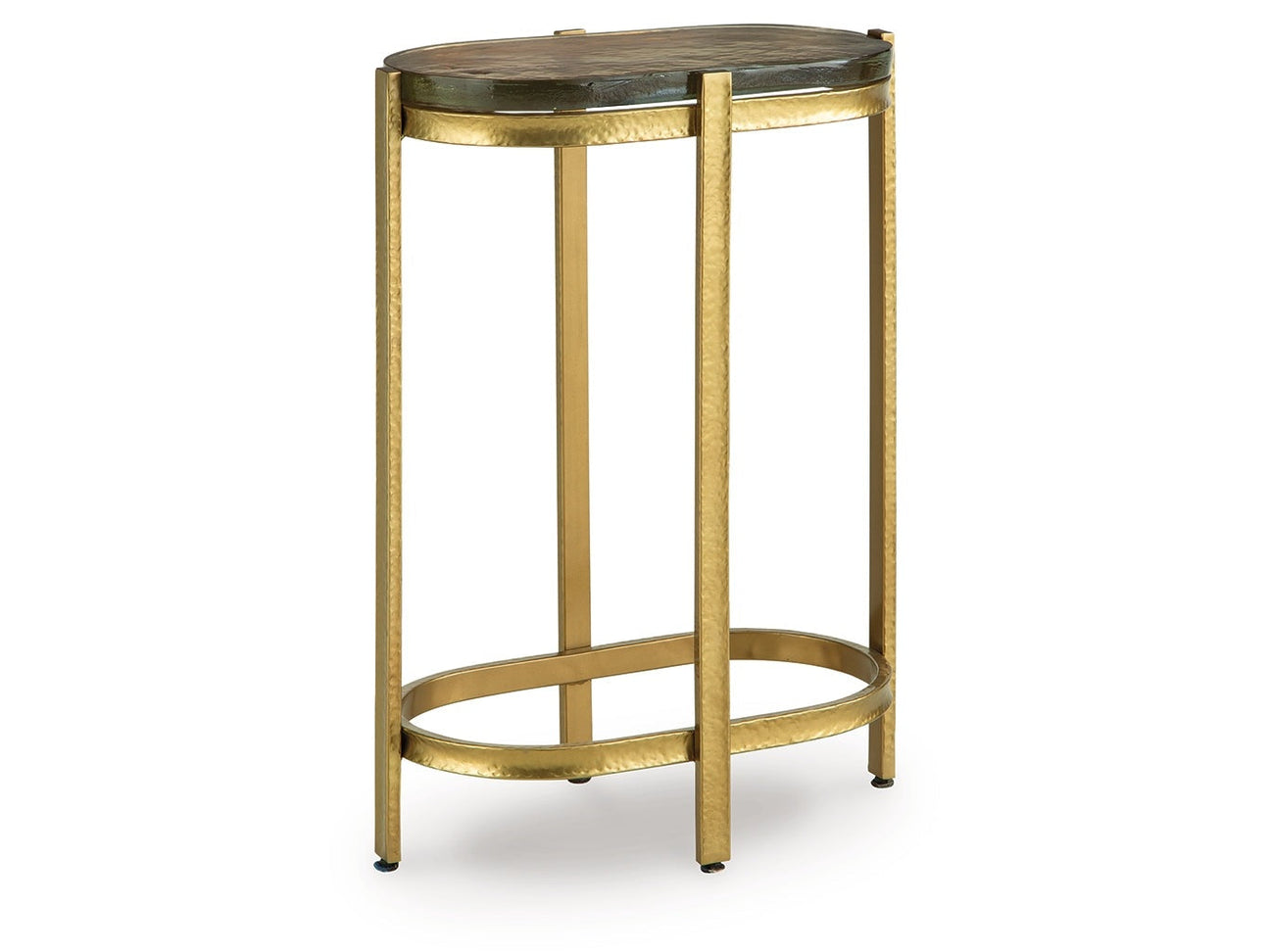 Porterville Gold Accent Table (Online Special Price) - Ornate Home