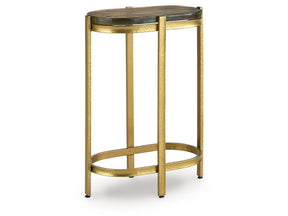Porterville Gold Accent Table (Online Special Price) - Ornate Home