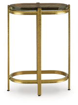 Porterville Gold Accent Table (Online Special Price) - Ornate Home