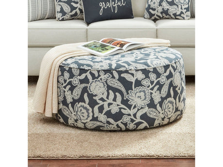 Porthcawl Floral Multi Ottoman - Ornate Home