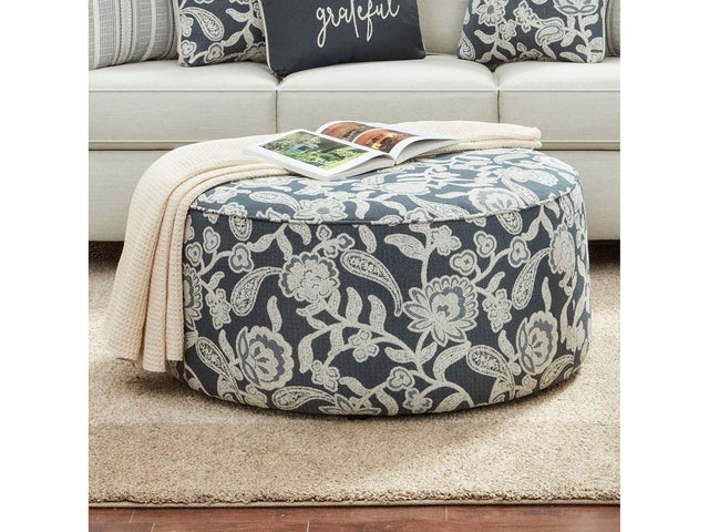 Porthcawl Floral Multi Ottoman - Ornate Home